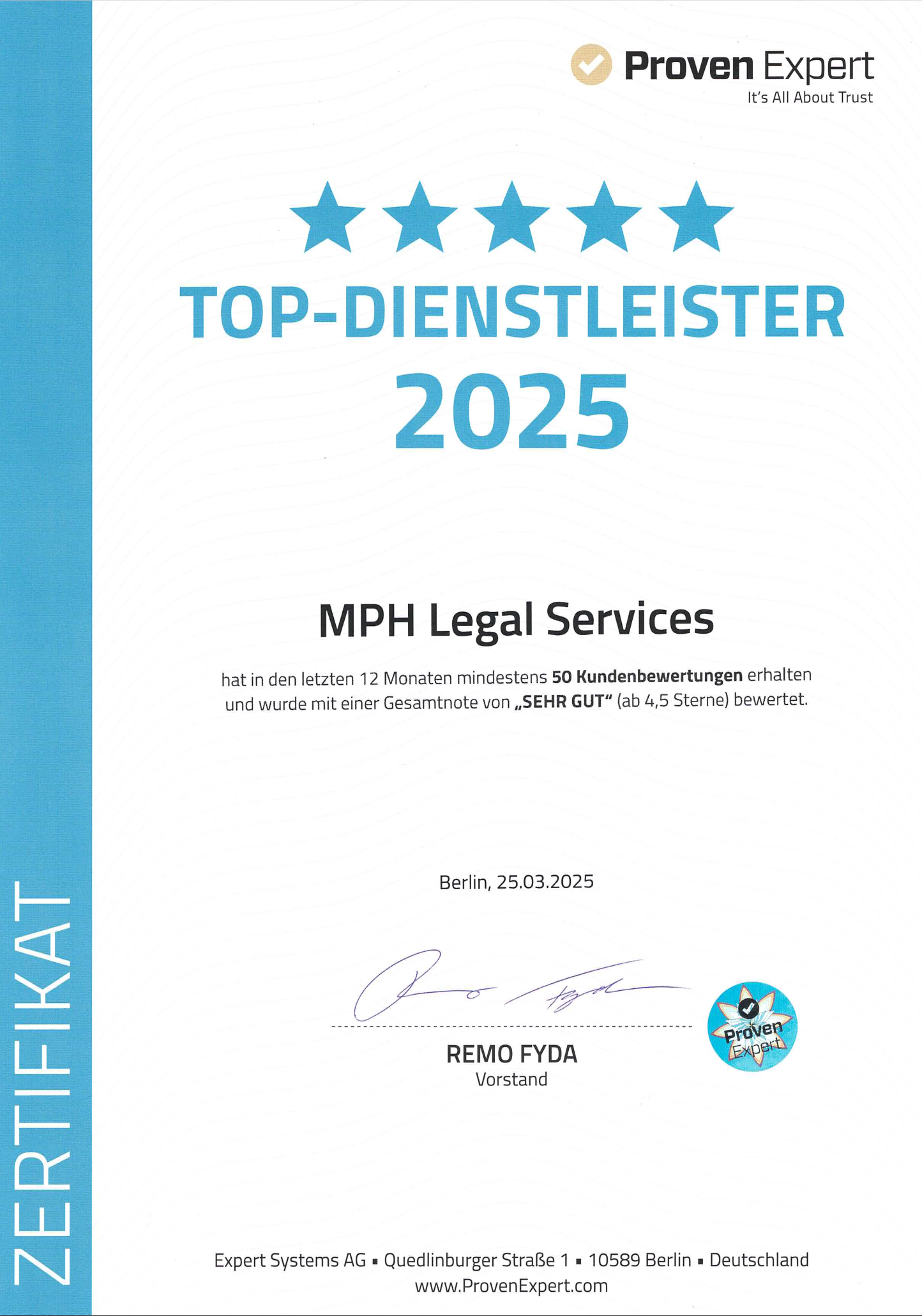 ProvenExpert